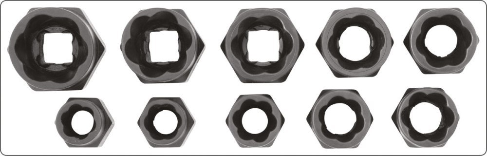 Douilles YATO YT-06031 Pour Vis Abîmées - Kit De Récupération - Neuf Allemand